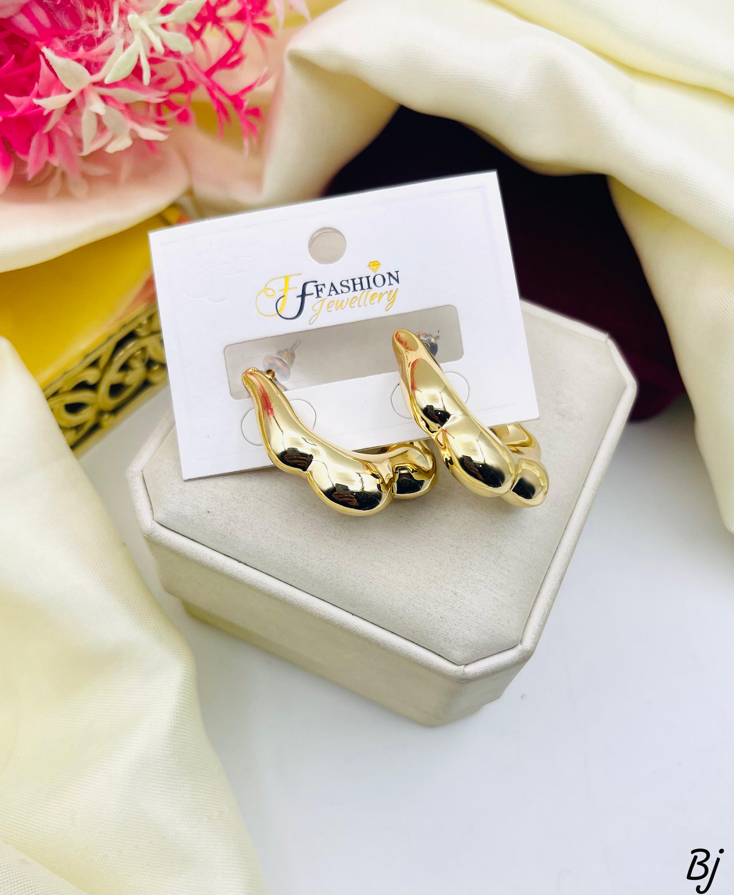 Fancy Metal Hoops