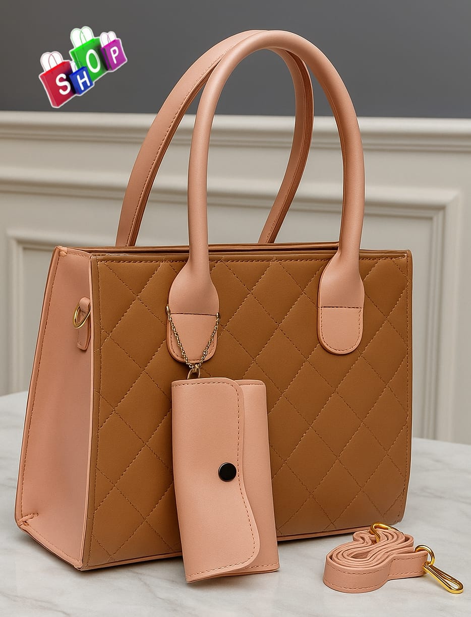 2pc Chenal Stylish Shoulder Bag for Girls